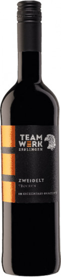 2022 Zweigelt Stufe 8 im Eichenfass gereift trocken - Teamwerk Esslingen