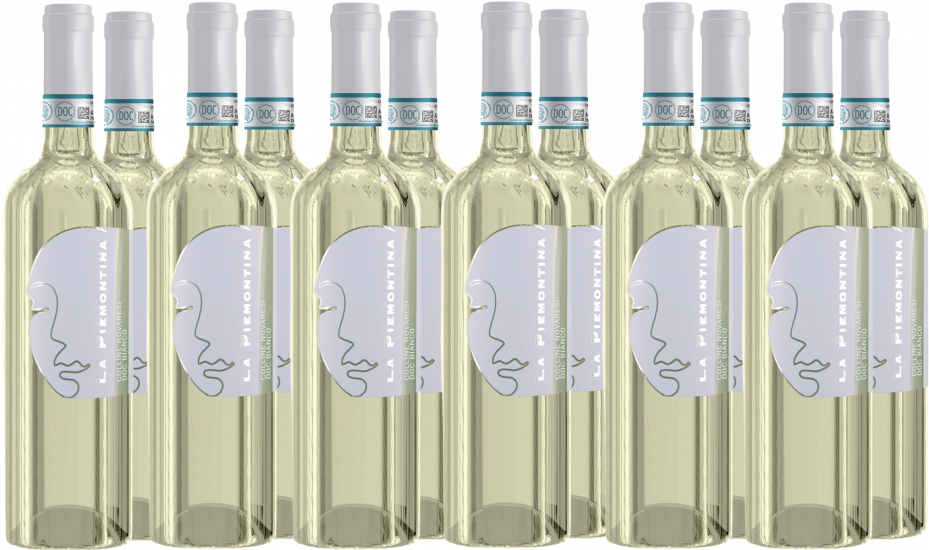 Box Promozionale La Piemontina Colline Novaresi Bianco DOC - La Piemontina