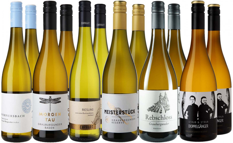 Großes Grauburgunder Entdecker-Paket