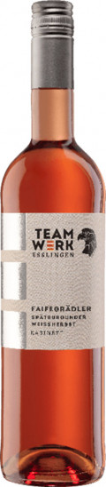 2024 Faifegrädler Spätburgunder Weißherbst Kabinett Ebene 3 halbtrocken - Teamwerk Esslingen