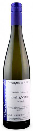 2011 HESSLOCHER RIESLING Spätlese 