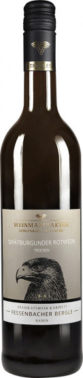 2022 Fessenbacher Spätburgunder Rotwein Kabinett trocken - Weinmanufaktur Gengenbach