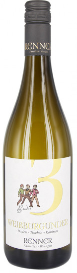 2024 Weißburgunder Kabinett trocken - Familien-Weingut Renner