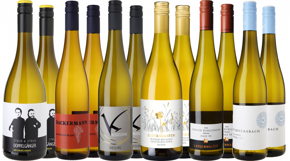 Großes Weißwein Entdecker-Paket