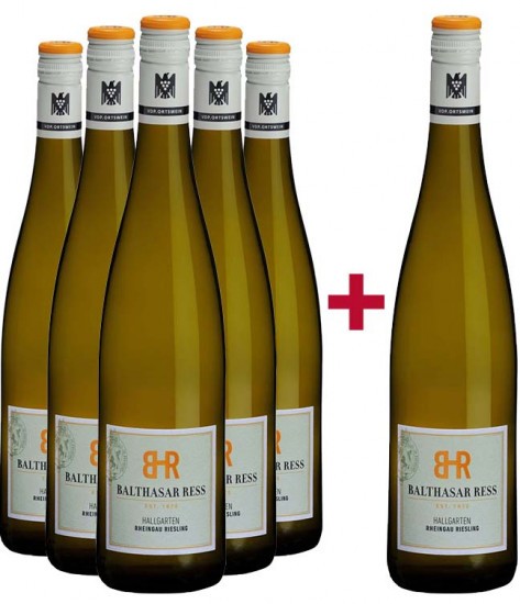 5+1 VDP.Riesling feinherb Paket - Weingut Balthasar Ress