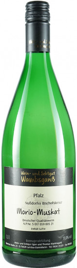 2024 Nußdorfer Bischofskreuz Morio-Muskat lieblich 1,0 L - Wein- und Sektgut Wambsganß