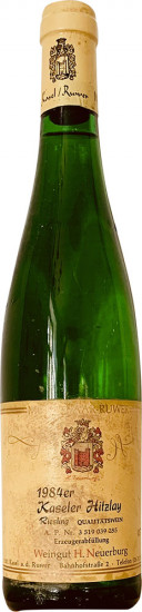 1984 Kaseler Hitzlay feinherb 0,7 L - Weinhaus Neuerburg 