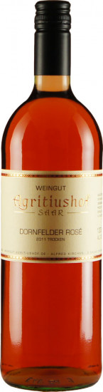 2011 Oberemmeler Rosenberg Dornfelder Rosé QbA trocken 1L - Weingut Agritiushof