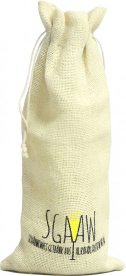 SGAAW Weiss - alkoholfreies schäumendes Getränk aus -Wein trocken - Weinkellerei Weinkönig