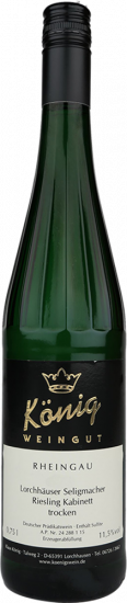 2024 Lorchhäuser Seligmacher trocken - Weingut Klaus u. Ursula König GbR
