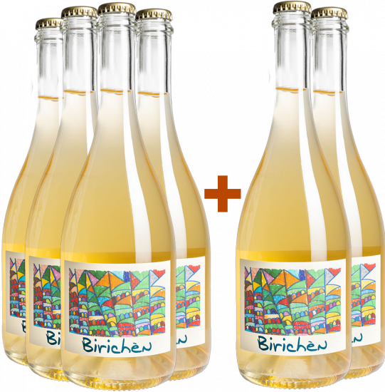 4+2 Paket Birichén Bianco Emilia IGP - Azienda Agricola Al di là del Fiume