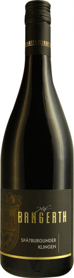2020 Klingener Spätburgunder trocken - Weingut Martin Bangerth