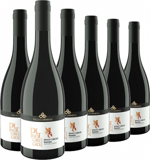 2022 Box 6 bottiglie Pinot Grigio Ramato trocken - Villa Corniole