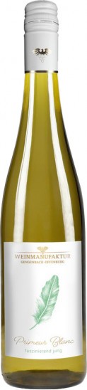 2020 Glücksfeder Primeur Weiß lieblich - Weinmanufaktur Gengenbach