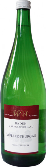2024 Müller-Thurgau Qualitätswein halbtrocken 1,0 L - Weinhof Weber