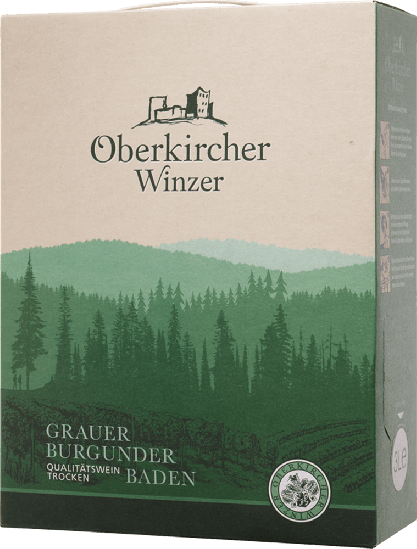 2024 Oberkircher Bag-in-Box Grauer Burgunder trocken 3,0 L - Oberkircher Winzer
