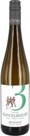 2024 Riesling (Klingelberger) Kabinett trocken - Familien-Weingut Renner