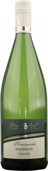 Hausmarke Weißwein trocken 1,0 L - Weingut Max Schell