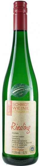 2019 Riesling trocken - Weingut Siegfried Schmidt