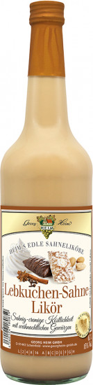 Lebkuchen-Sahne-Likör 0,7 L - Weinkellerei Georg Heim GmbH