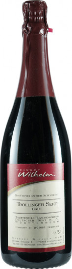 2016 Altenberg Trollinger brut - Weingut Wilhelm