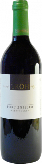 2012 Portugieser QbA Halbtrocken - Weingut Groh