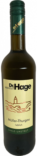 2024 Müller Thurgau DQW trocken 1,0 L - Weingut Dr. Hage GbR