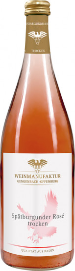 2020 Spätburgunder Rosé trocken 1,0 L - Weinmanufaktur Gengenbach