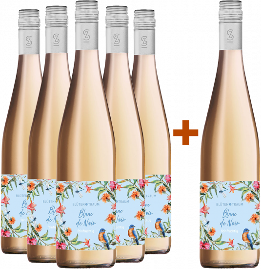 5+1 Paket Blütentraum Blanc de Noir - Weingärtner Stromberg-Zabergäu