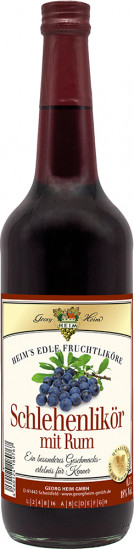 Schlehenlikör mit Rum 0,7 L - Weinkellerei Georg Heim GmbH