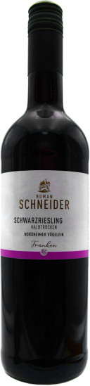 2021 Nordheimer Vögelein Schwarzriesling halbtrocken - Weingut Roman Schneider