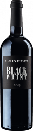 2018 Black Print Rotwein trocken - Weingut Markus Schneider