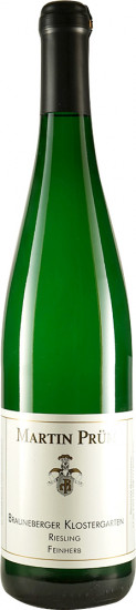 2019 Brauneberger Klostergarten Riesling feinherb - Weingut Martin Prüm