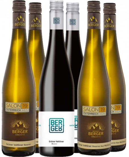 Ried Mühlberg Grüner Veltliner Reserve Paket - Weingut Berger