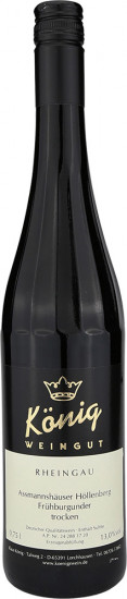 2018 Assmannshäuser Höllenberg Frühburgunder trocken - Weingut Klaus u. Ursula König GbR