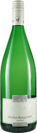 2018 Weißer Burgunder trocken 1,0 L - Wein- und Sektgut Rosenhof