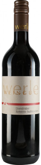 2023 Dornfelder halbtrocken - Weingut Werle