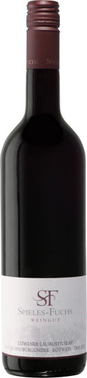 2017 Blauer Spätburgunder Leiwener Laurentiuslay trocken - Weingut Spieles-Fuchs