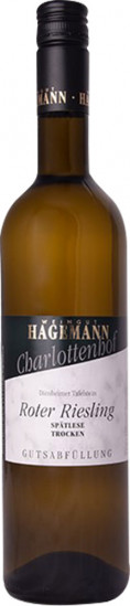 2024 Roter Riesling trocken - Weingut Hagemann