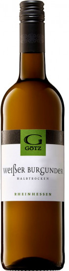 2023 Weißer Burgunder halbtrocken Bio - Bioweingut Götz