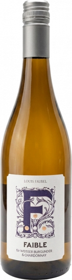 2025 Faible für Weisser Burgunder & Chardonnay trocken - Weingut Faubel