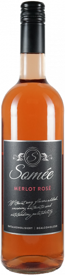 2024 Somée Merlot Rosé alkoholfreier Wein halbtrocken - Somee