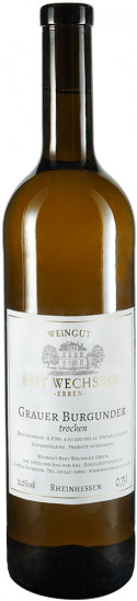 2022 Grauer Burgunder Qualitätswein trocken - Weingut Bert Wechsler Erben