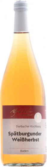 2024 Spätburgunder Weißherbst halbtrocken 1,0 L - Weingut Alfred Huber