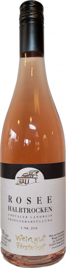 2021 Rosee halbtrocken - Weingut Försterhof