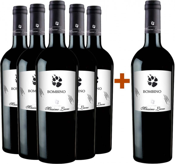 5+1 Paket Bombino Bianco Puglia IGP - Cantine Massimo Leone