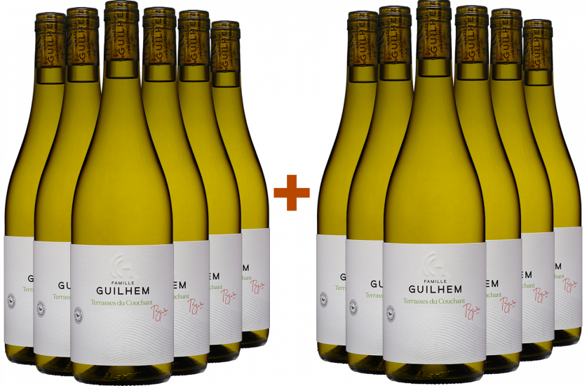 6+6 Terrasses du Couchant Pays d'Oc IGP Bio - Château Guilhem