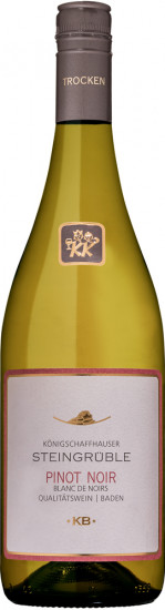 2024 Königschaffhauser Steingrüble Pinot Noir Blanc de Noirs Dt. QW *KB* trocken - Winzergenossenschaft Königschaffhausen-Kiechlinsbergen