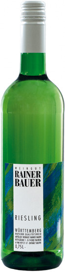 2025 Riesling fruchtig lieblich - Weingut Rainer Bauer