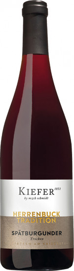2018 Spätburgunder Rotwein Spätlese Tradition trocken - Weingut Friedrich Kiefer